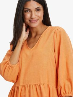 Tamaris Robe - Orange | Robes Et Jupes