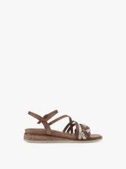 Tamaris Sandale A Talon - Marron | Des Sandales