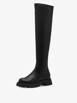 Tamaris Bottines A Lacets - Noir | Bottes