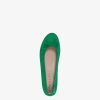 Tamaris Ballerine En Cuir - Vert | Ballerines