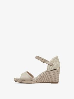 Tamaris Sandale A Talon - Beige | Des Sandales