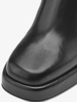 Tamaris Bottes En Cuir - Noir | Bottes