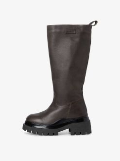 Tamaris Bottes En Cuir - Vert | Bottes