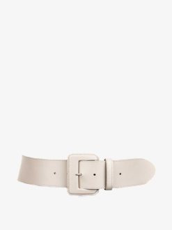 Tamaris Ceinture En Cuir - Beige | Ceintures