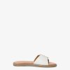 Tamaris Mule En Cuir - Blanc | Mules