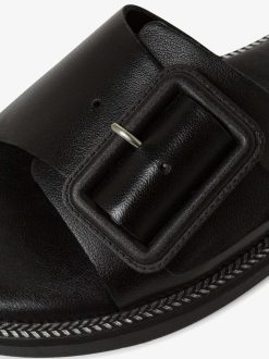 Tamaris Mule En Cuir - Noir | Mules