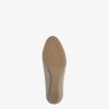 Tamaris Escarpins Compenses En Cuir - Beige | Pompes