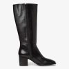 Tamaris Bottes En Cuir - Noir | Bottes