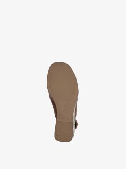 Tamaris Sandale A Talon - Marron | Des Sandales