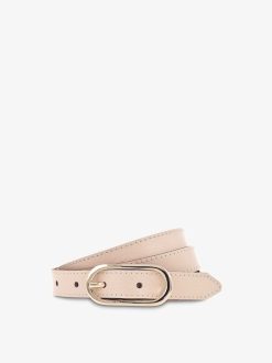 Tamaris Ceinture En Cuir - Beige | Ceintures