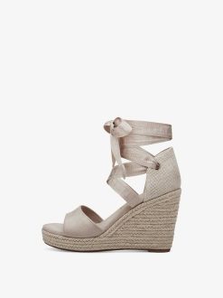 Tamaris Sandale A Talon - Beige | Des Sandales