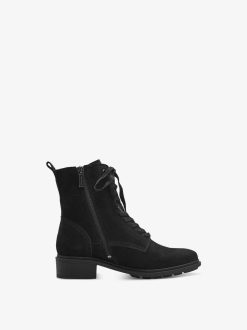 Tamaris Bottine En Cuir - Noir | Bottines