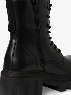 Tamaris Bottine En Cuir - Noir | Bottines