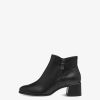 Tamaris Bottine En Cuir - Noir | Bottines