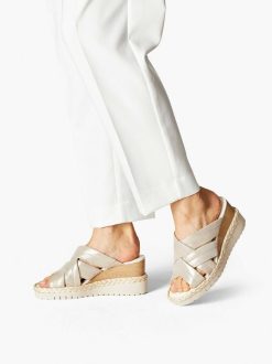 Tamaris Mule En Cuir - Blanc | Mules