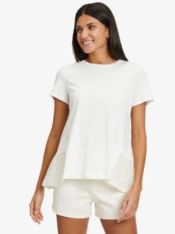 Tamaris T-Shirt - Blanc | Chemises Et Hauts