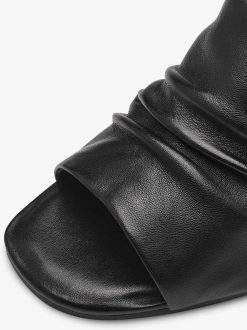 Tamaris Mule En Cuir - Noir | Mules