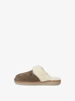 Tamaris Chaussons En Cuir - Beige | Mules