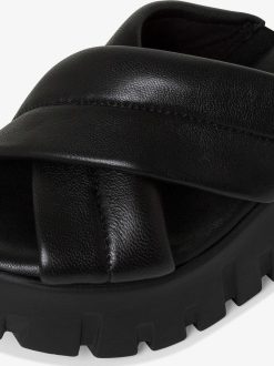 Tamaris Mule En Cuir - Noir | Mules