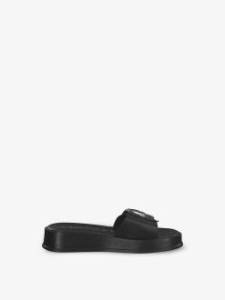 Tamaris Mule En Cuir - Noir | Mules