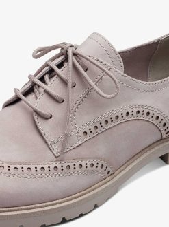 Tamaris Chaussures Basses En Cuir - Gris | Chaussures Basses Et Pantoufles