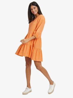 Tamaris Robe - Orange | Robes Et Jupes