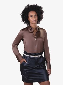 Tamaris Ceinture En Cuir - Beige | Ceintures