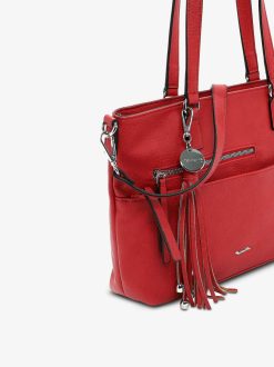 Tamaris Sac Shopping - Rouge | Sacs Et Sacs A Dos