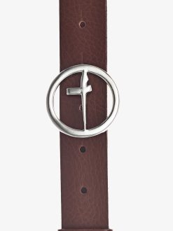 Tamaris Ceinture En Cuir - Marron | Ceintures