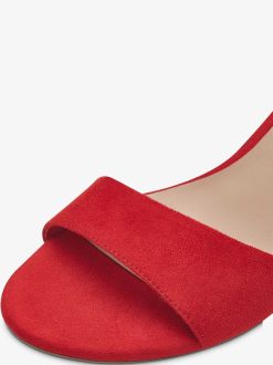 Tamaris Sandale A Talon - Rouge | Des Sandales