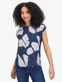 Tamaris T-Shirt - Bleu | Chemises Et Hauts