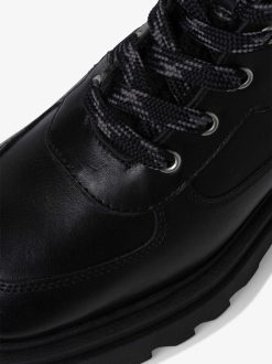 Tamaris Bottine En Cuir - Doublure Chaude Noire | Bottines