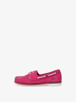 Tamaris Mocassin En Cuir - Rose | Chaussures Basses Et Pantoufles