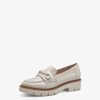 Tamaris Babouche En Cuir - Beige | Chaussures Basses Et Pantoufles