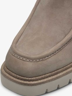 Tamaris Bottine En Cuir - Beige | Bottines