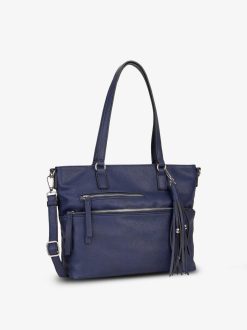 Tamaris Sac Shopping - Bleu | Sacs Et Sacs A Dos