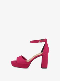 Tamaris Sandale A Talon - Rose | Des Sandales