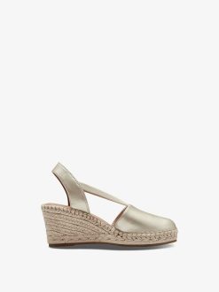 Tamaris Espadrille - Or | Chaussures Basses Et Pantoufles