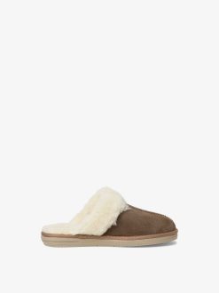 Tamaris Chaussons En Cuir - Beige | Mules