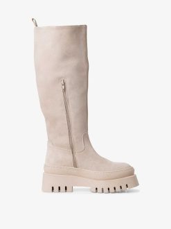 Tamaris Bottes En Cuir - Marron | Bottes