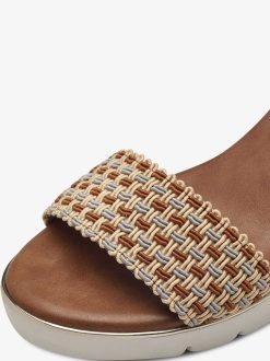 Tamaris Sandale A Talon - Marron | Des Sandales