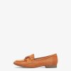 Tamaris Babouche En Cuir - Orange | Chaussures Basses Et Pantoufles