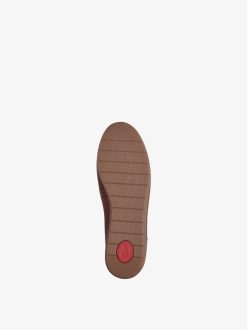 Tamaris Ballerine En Cuir - Marron | Ballerines