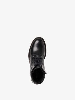 Tamaris Bottine En Cuir - Noir | Bottines