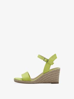 Tamaris Sandale A Talon - Vert | Des Sandales