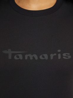 Tamaris T-Shirt - Noir | Chemises Et Hauts