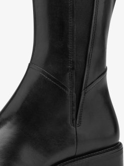 Tamaris Bottes En Cuir - Noir | Bottes