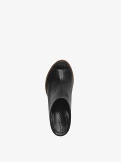 Tamaris Mule En Cuir - Noir | Mules