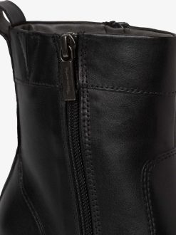 Tamaris Bottine En Cuir - Noir | Bottines