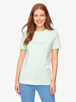 Tamaris T-Shirt - Vert | Chemises Et Hauts